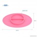 Silicone Baby Plate Safe Mini Feeding Placemat for Toddler Kids Infant with Strong Suction FDA Approved BPA Free (Green) - B07FRJ8S47